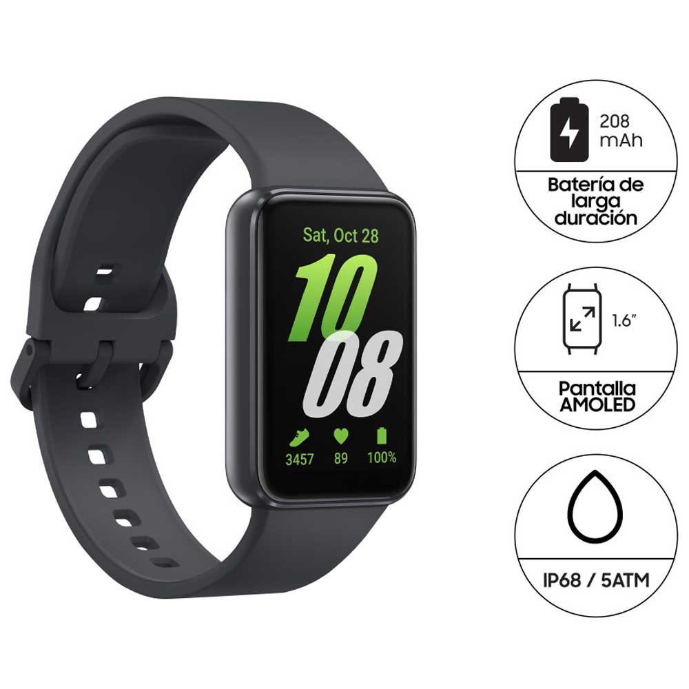 Samsung Galaxy Fit3 Gris Oscuro - SM-R390